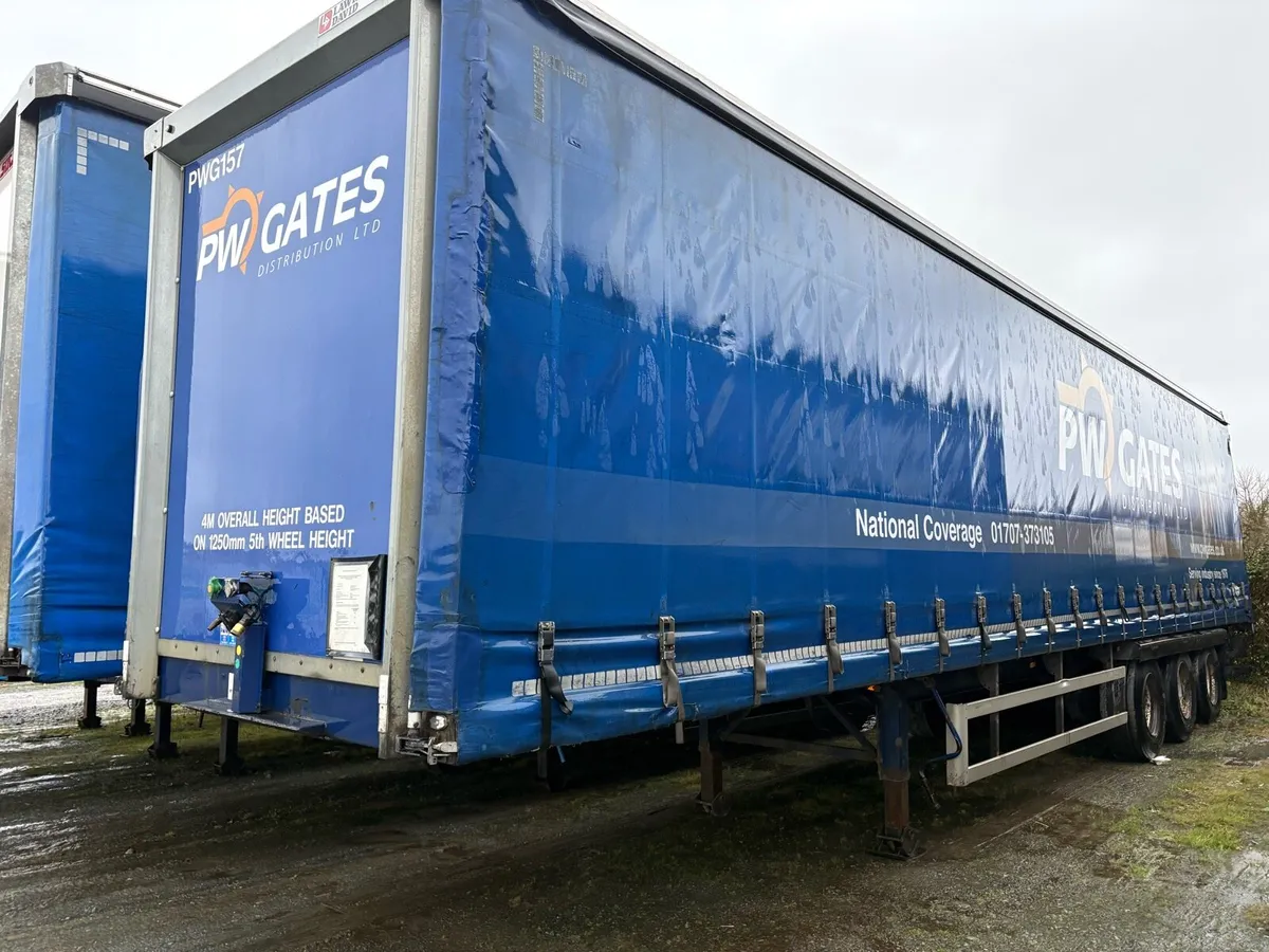 4m Curtainside trailer 2014